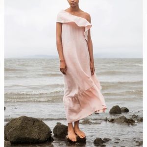 Beaumont Organic the Lucy maxi linen dress